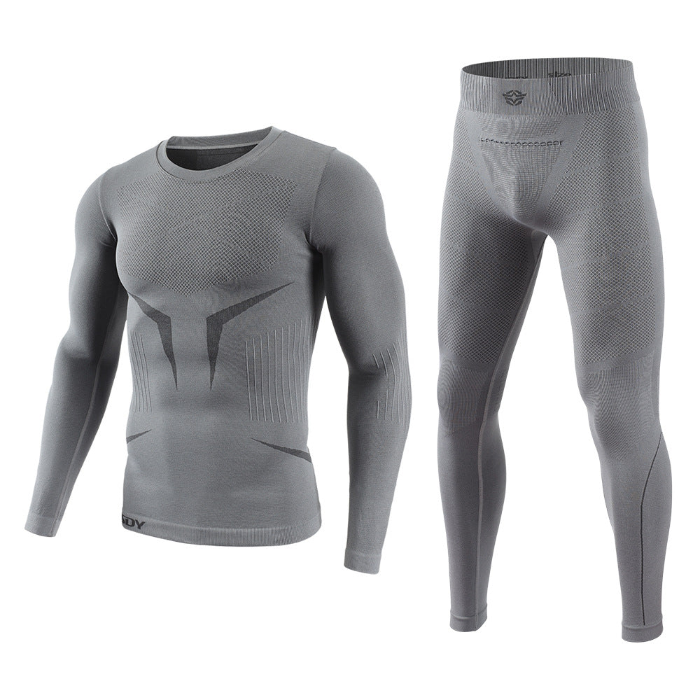 Seamless Underwear Set, Winter Hiking Riding Warm Keep