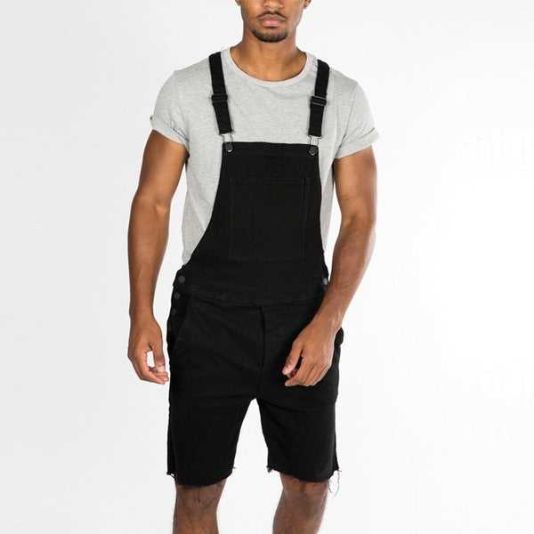 Cargo Shorts Overall Men Work Wear Street Fashion