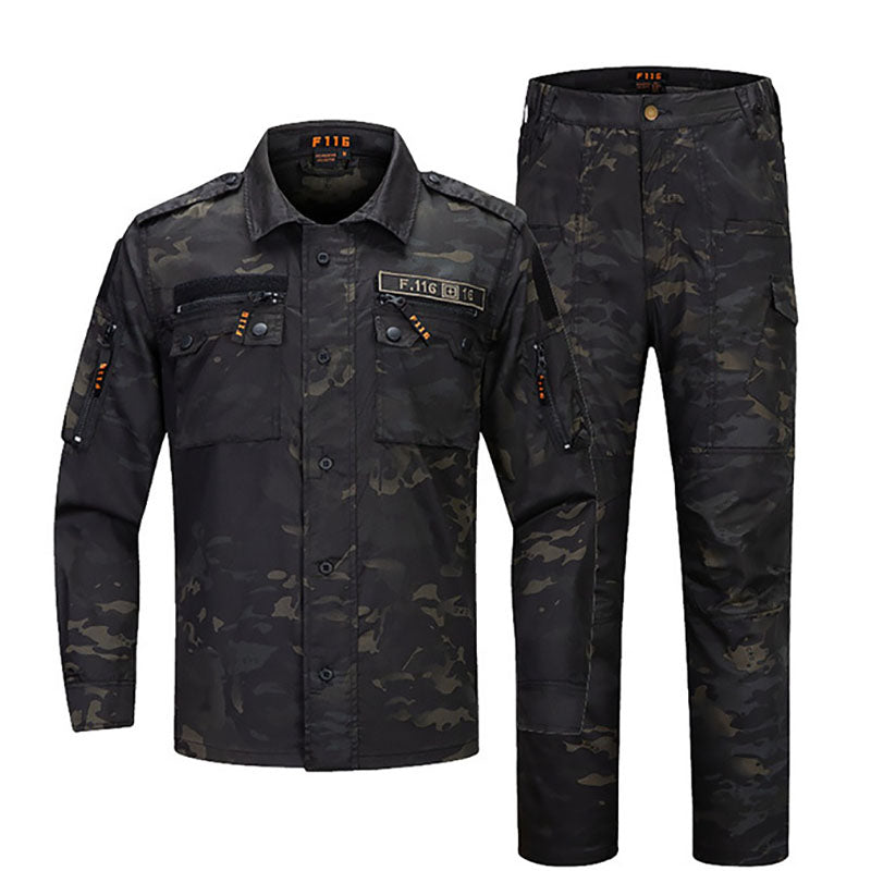 Camo Jacket and Pants Tactical Suits for Men