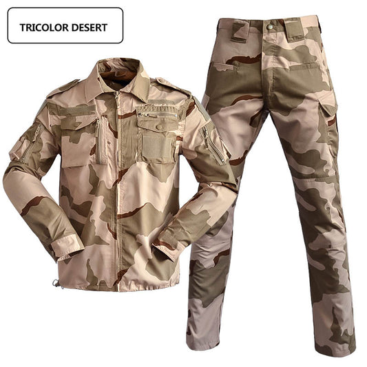 Camo Mens Outdoor Combat Jacket Tactical Suits