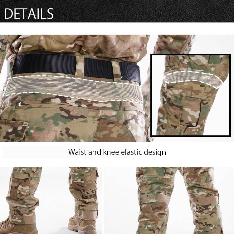 Tactical Pants Multi-Pockets Protective Outdoor Training Pants