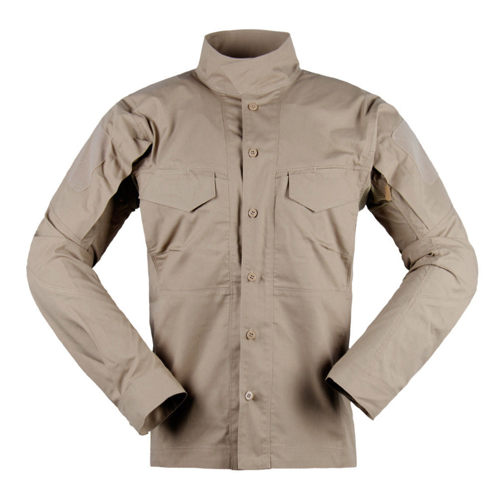 Chemise tactique pour hommes à manches longues pour l'entraînement en plein air