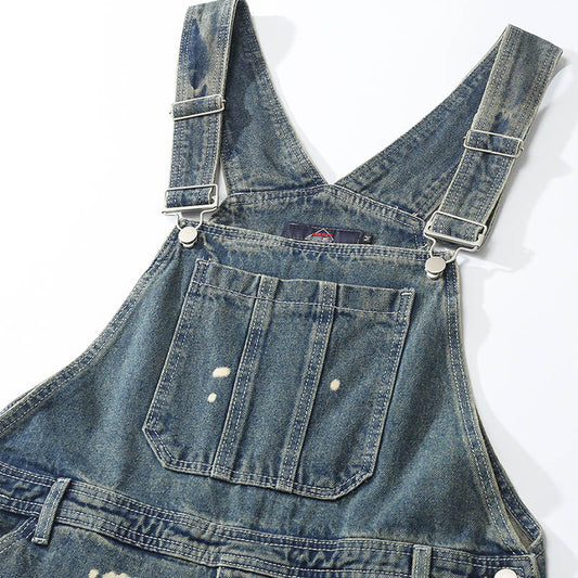 Denim Blue Workwear Overalls