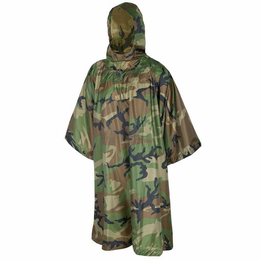 Helikon Tex poncho Ejército de EE. UU. Rain Rain Jacket Survival Tarp Military