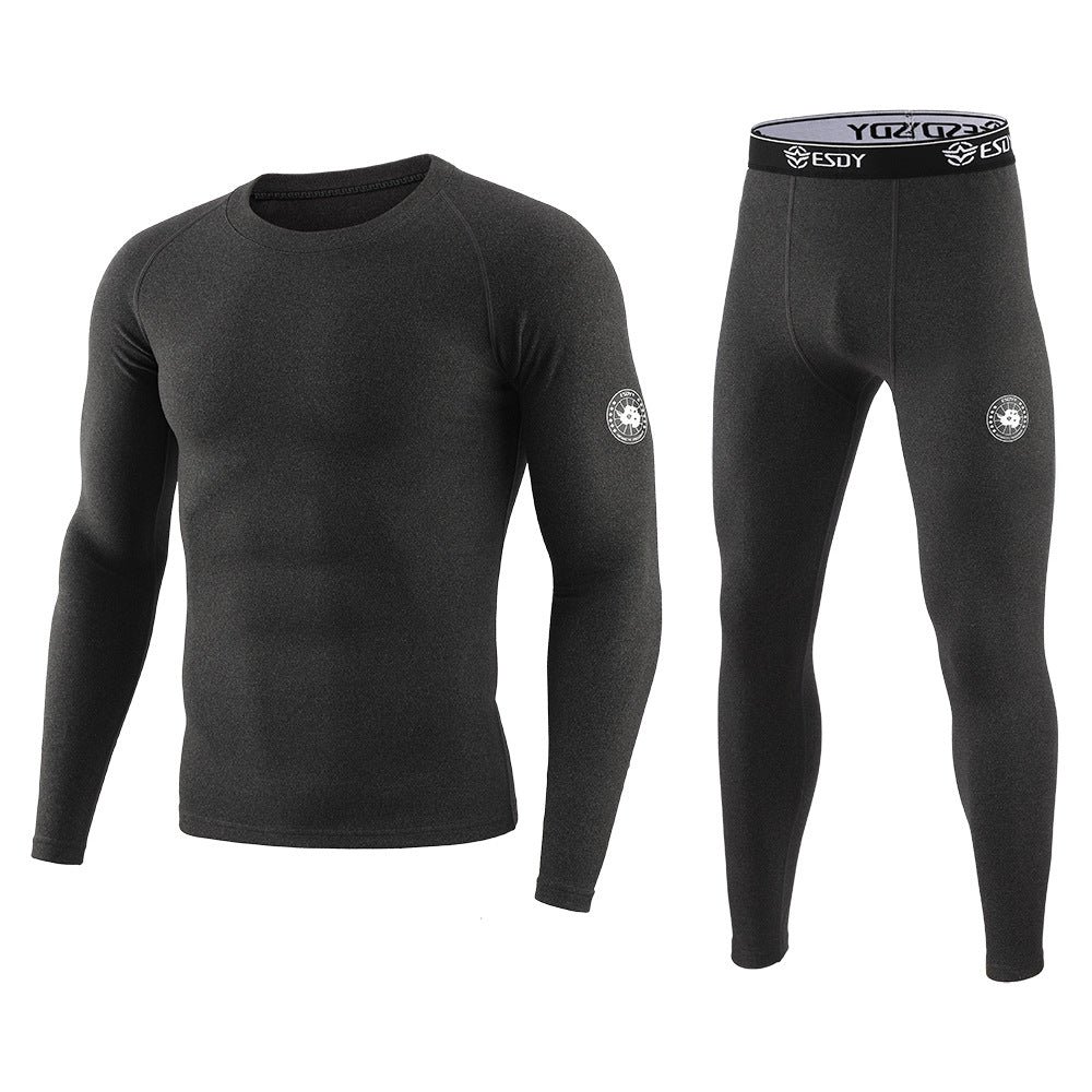 Fleece Thermal Underwear Set Fleece Sports Underwear for Men