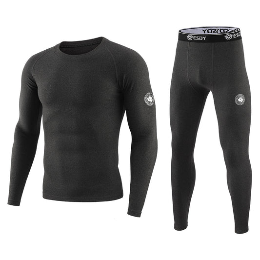 Roupa térmica de lã Definir roupas íntimas esportivas de lã para homens