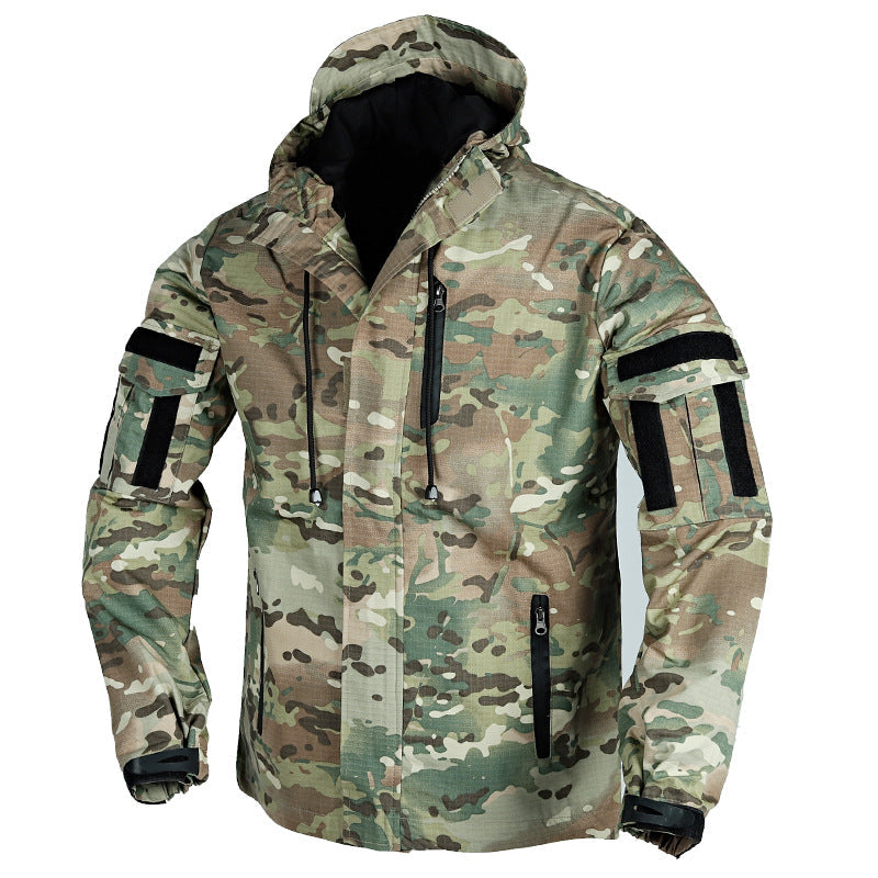 Outdoor Thin Combat Hooded Men's Jacket