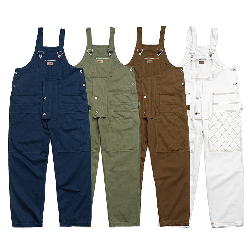 Cotton heavy industry overalls Wear-resistant thick workwear