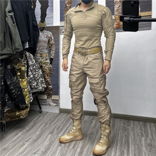 Trajes tácticos para hombres Camuflaje al aire libre Pantalones Uniformes