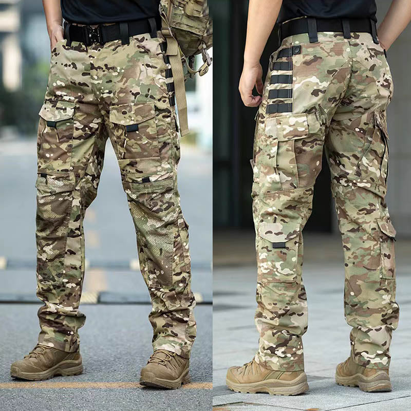 Pantalon de poche tactique des hommes de combat pour hommes