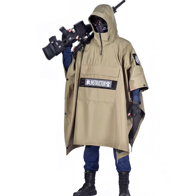 Veste de pluie imperméable de l'armée américaine TARP TARP EXTÉRIEUR