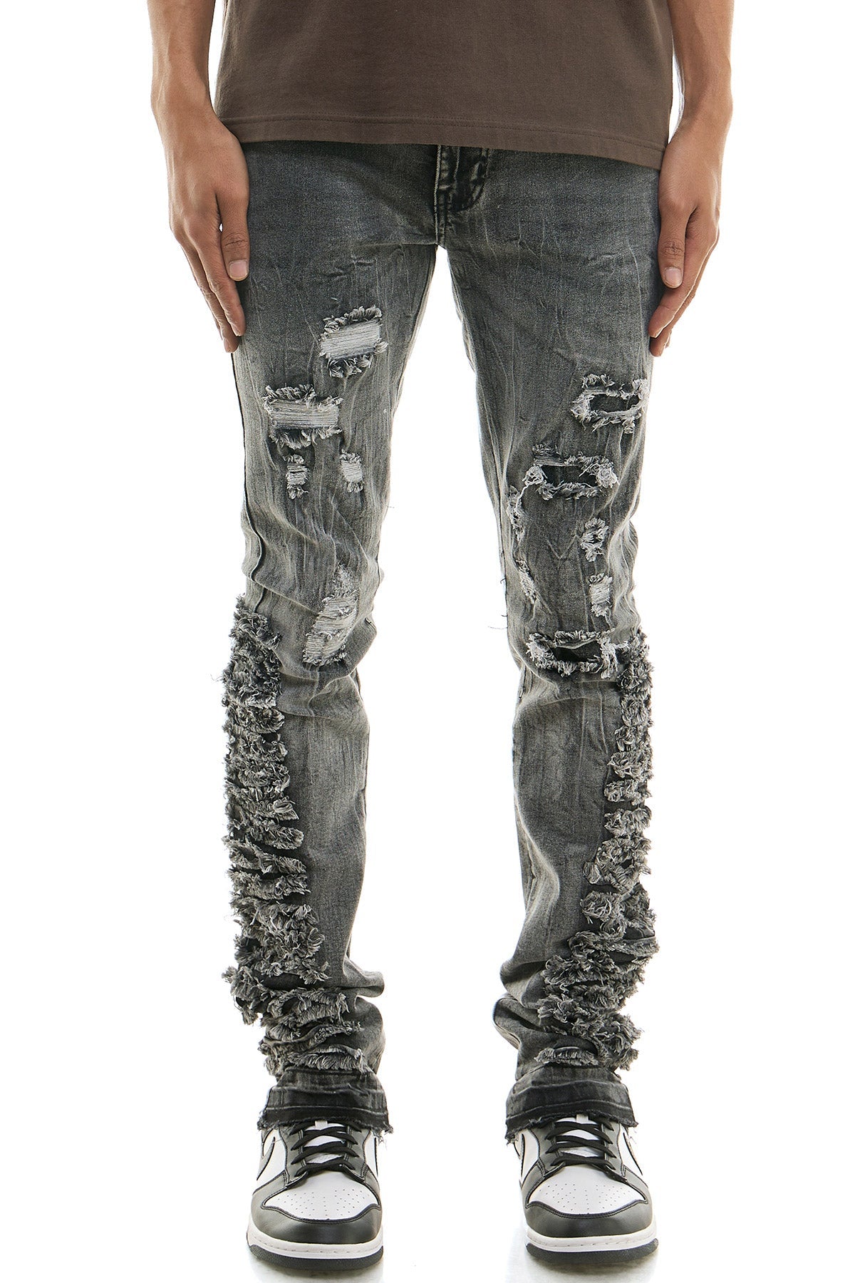 Mens Stacked Jeans