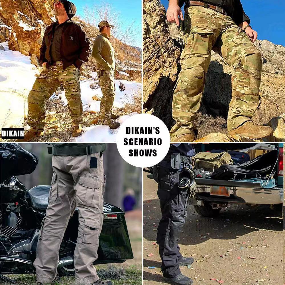 Pantalon de poche tactique des hommes de combat pour hommes