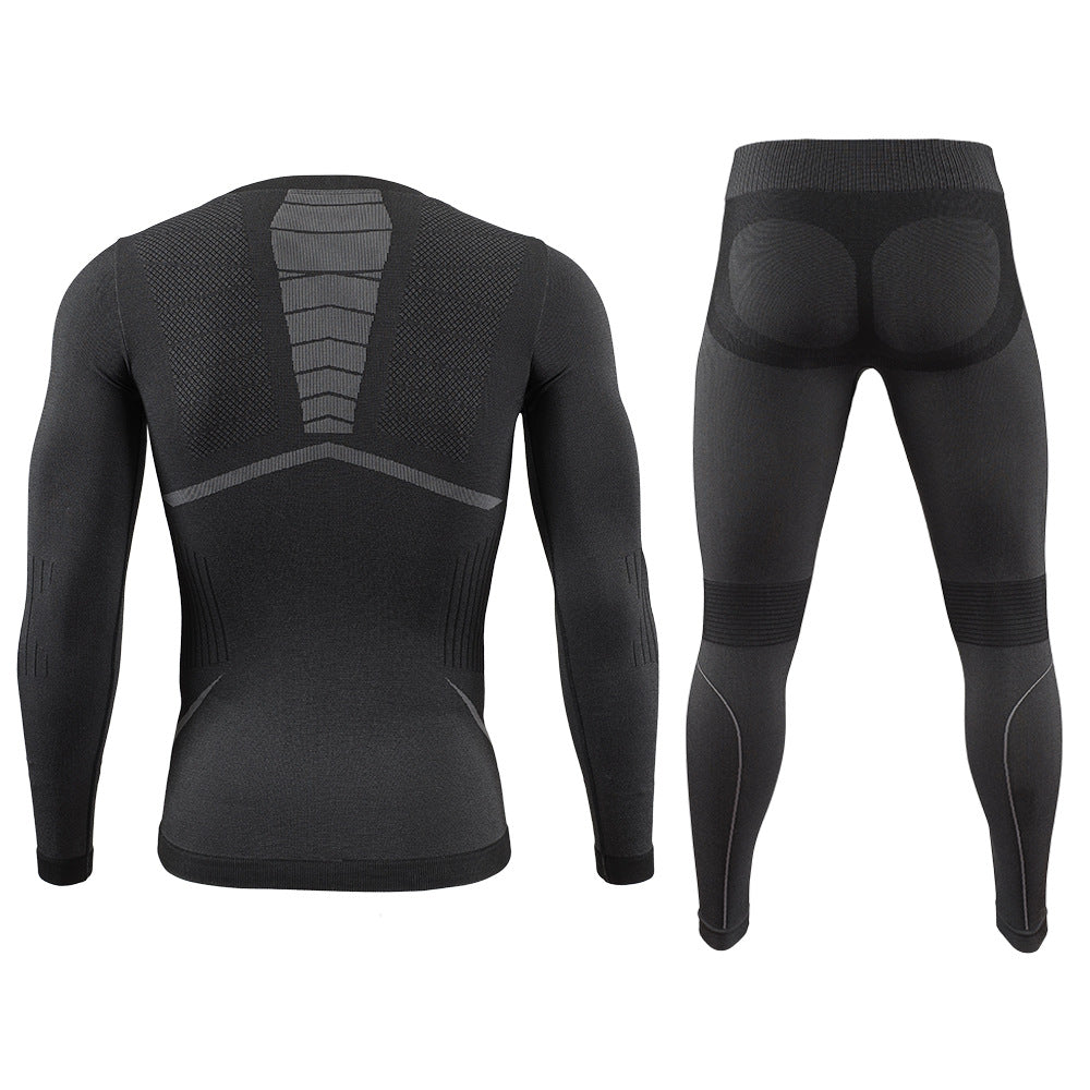 Seamless Underwear Set, Winter Hiking Riding Warm Keep