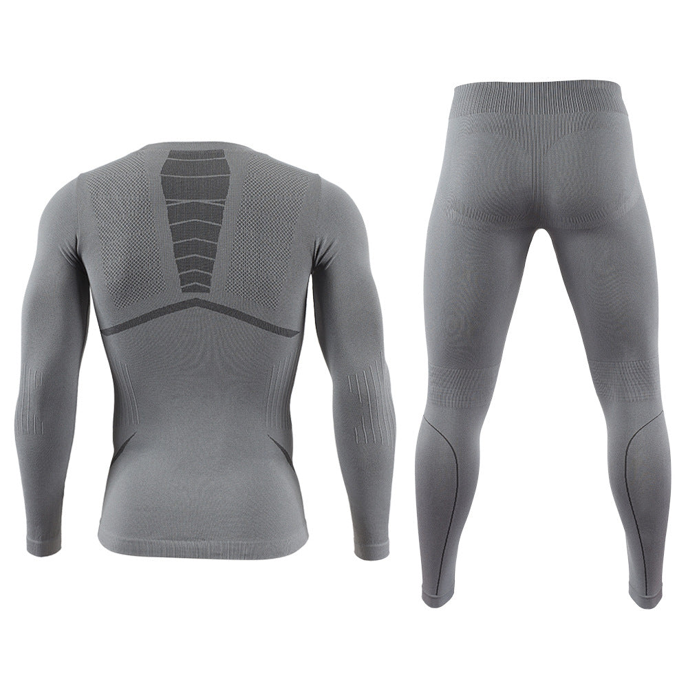 Seamless Underwear Set, Winter Hiking Riding Warm Keep