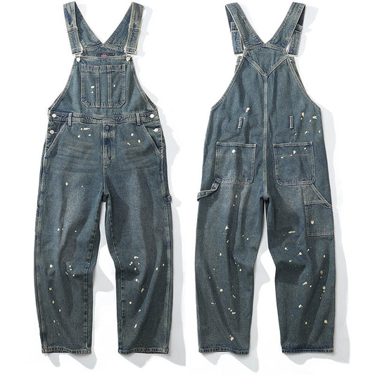 Denim Blue Workwear Overalls