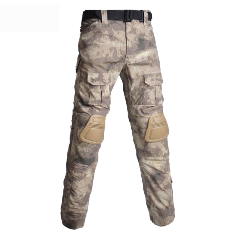 Camouflage with Pads Hunting Multi Pockets Men's Cargo Pants