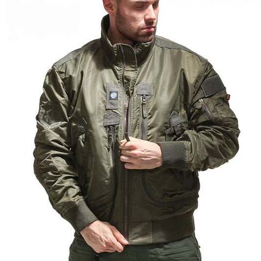 Cool Stand Collar Flight Men's Jacket