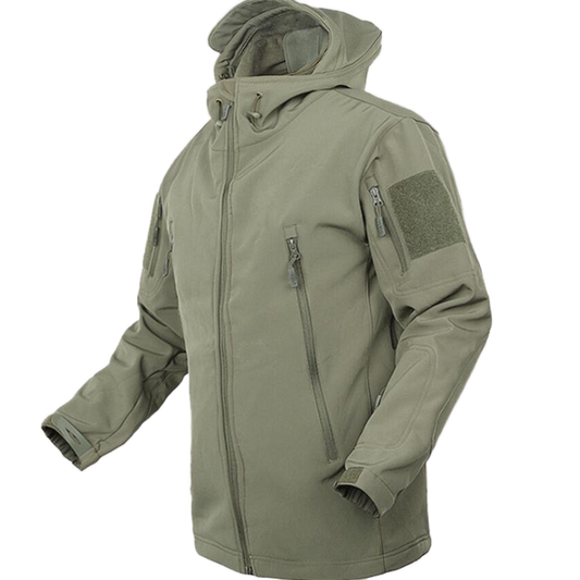 Talla grande al aire libre impermeable en espesor de la chaqueta para hombres 3 en 1