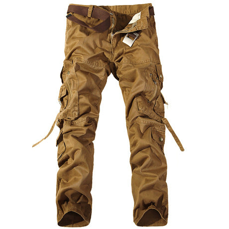 Causal Pockets Design Outdoor Cotton Men's Cargo Pants – TANGEEL