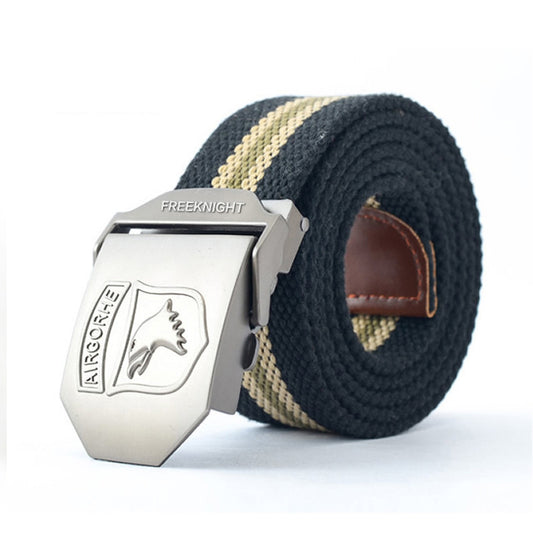 Add Thicken Canvas Belt for Men - KINGEOUS