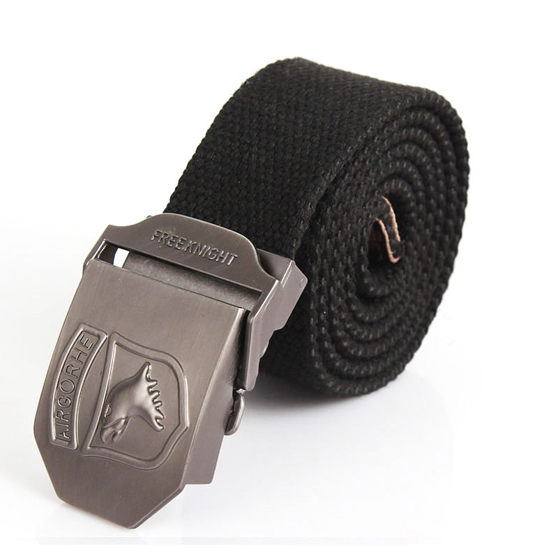 Add Thicken Canvas Belt for Men - KINGEOUS