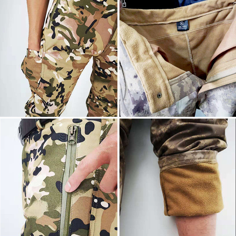 Pantalones para hombres de alerta al aire libre para hombres de alerta para el desgaste de la cáscara suave