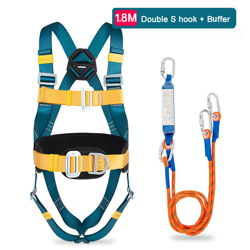 Outdoor Safety Harness High-altitude Operation Anti-fall Rock Climbing Gear