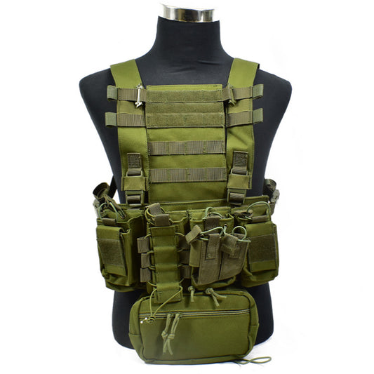 Abnehmbare Accessoire Bag Armee Lüfter liefert leichte Wargame Outdoor -Weste