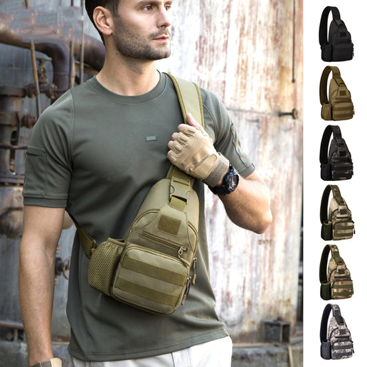 Bolsa de hombro militar de pesca de caza al aire libre con USB