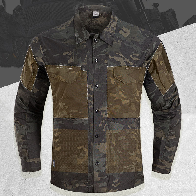 Fan Camouflage en plein air chemises pour hommes