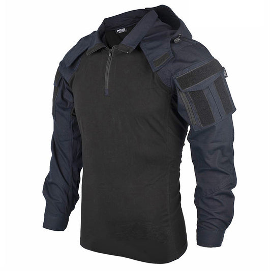 Outdoor Cool Hooded Long Sleeve Men's T-shirt