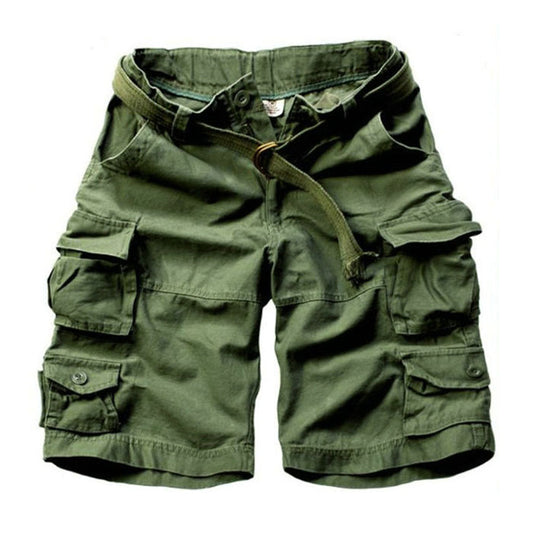 Casual Multi-pocket Sport Outdoor Mens Cargo Shorts - KINGEOUS