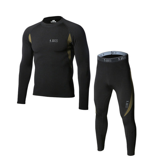 Outdoor Solid Color Winter Sport Thermal Unterwäsche Set