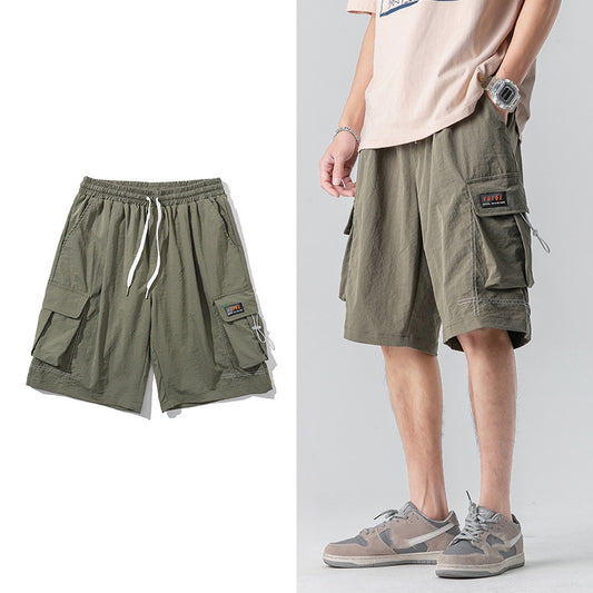 Esporte casual diariamente cor de cor sólida shorts