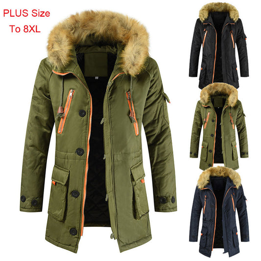 Winter Hot Style engrosse Casual Men Men Casal