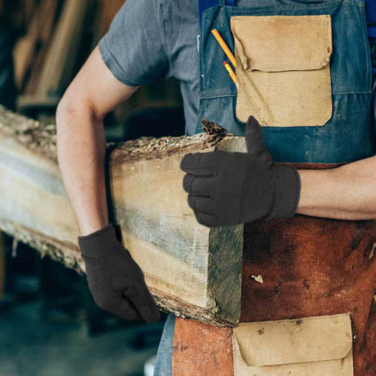 Manejo del trabajo Montar guantes sin deslizamiento transpirables resistentes al desgaste