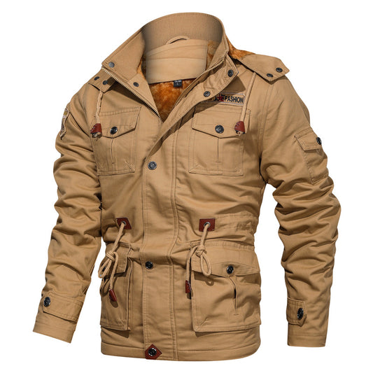 Estilo grueso Invierno Protección interior de la chaqueta para hombres