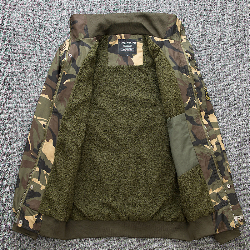 Veste pour hommes camouflage fraîche Cotton Cotton épais