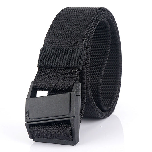 Lightweight Plastic Magnetic Buckle Outdoor Belt